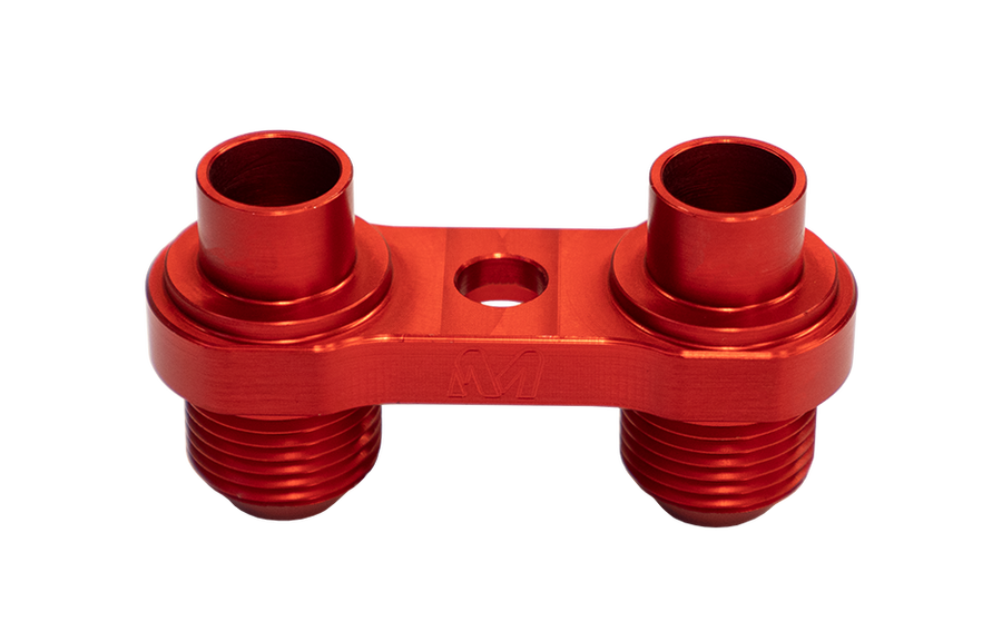 Mosselman Oil Line Adapter Red Mosselman Turbo Systems